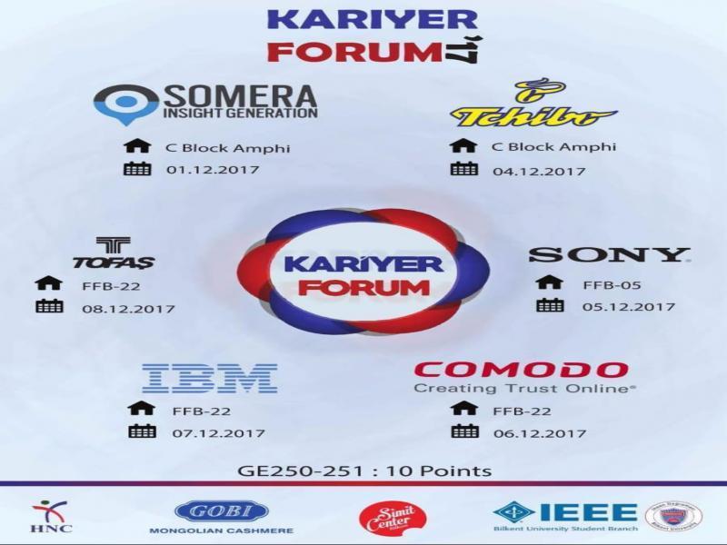 Sponsoru Olduğumuz Kariyer Forum '17